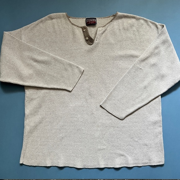 Vintage INDUSTRIAL Rags Cotton Sweater - Picture 2 of 11